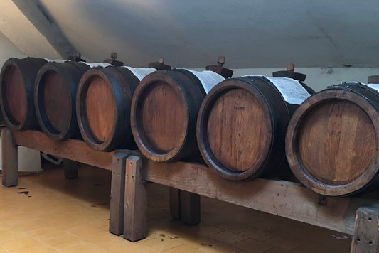 Batteria of Barrels for aging the Family Balsamic Vinegar