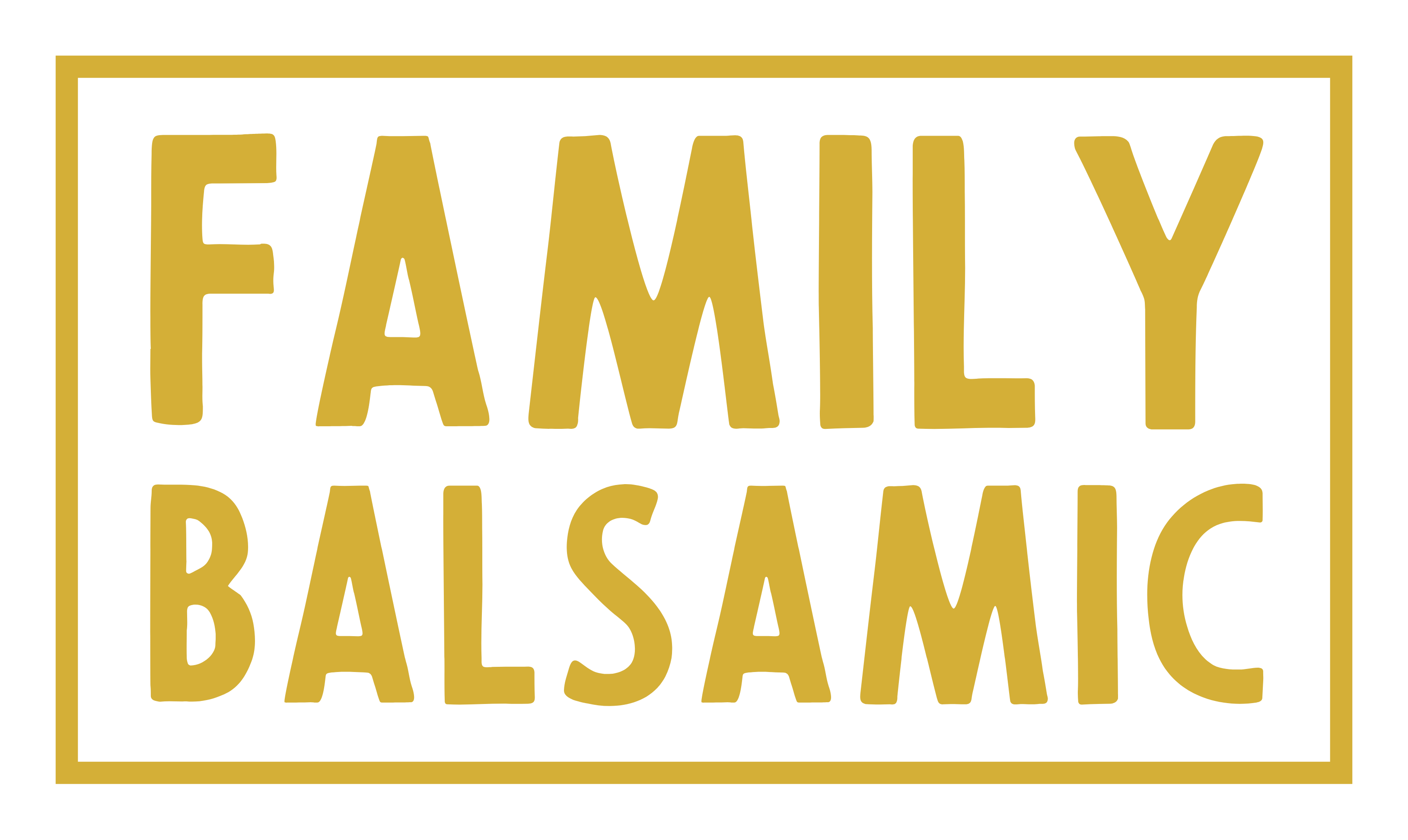 Family Balsamic